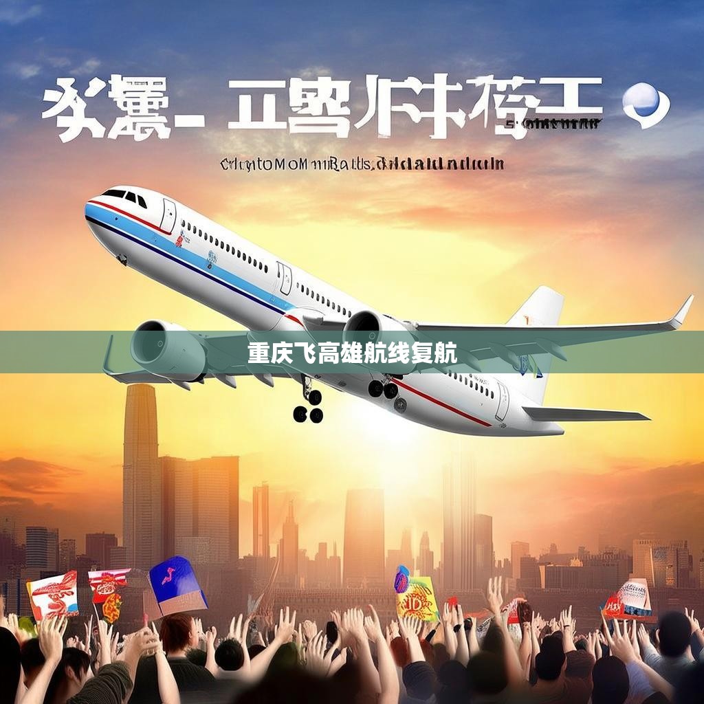 重庆飞往高雄航线复航盛况