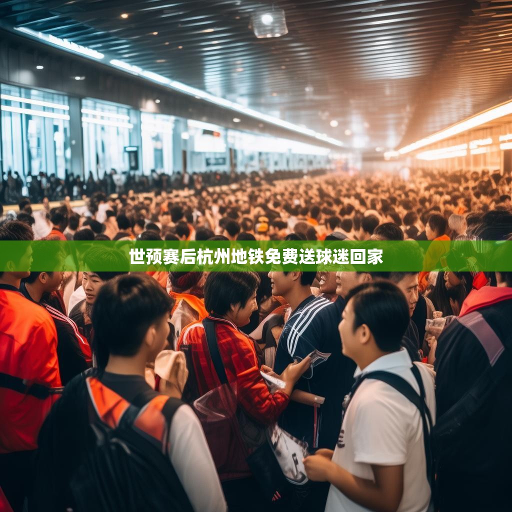杭州世预赛后地铁免费送球迷回家