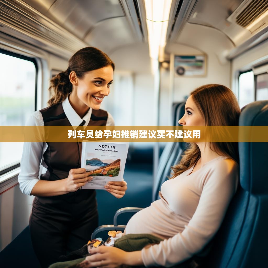 列车员给孕妇推销建议买不建议用