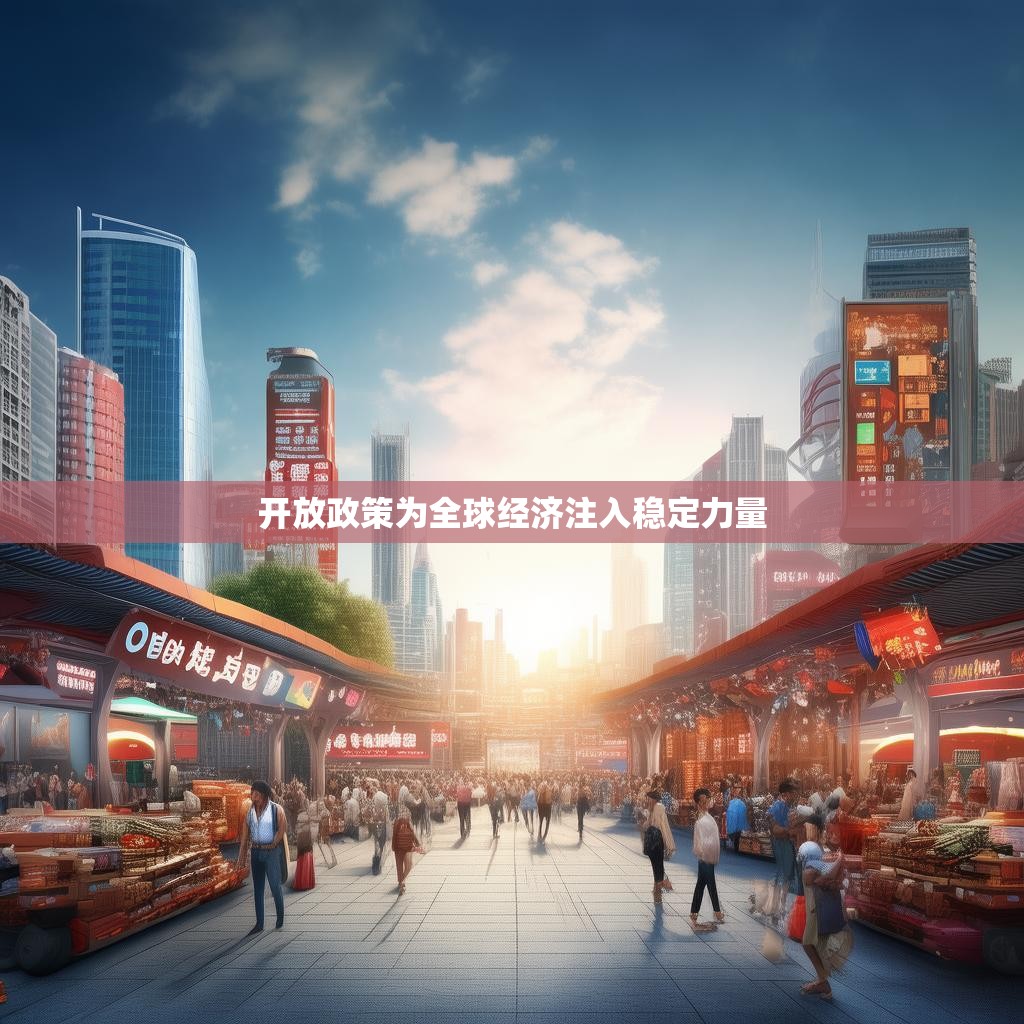 开放政策为全球经济注入稳定力量示意图