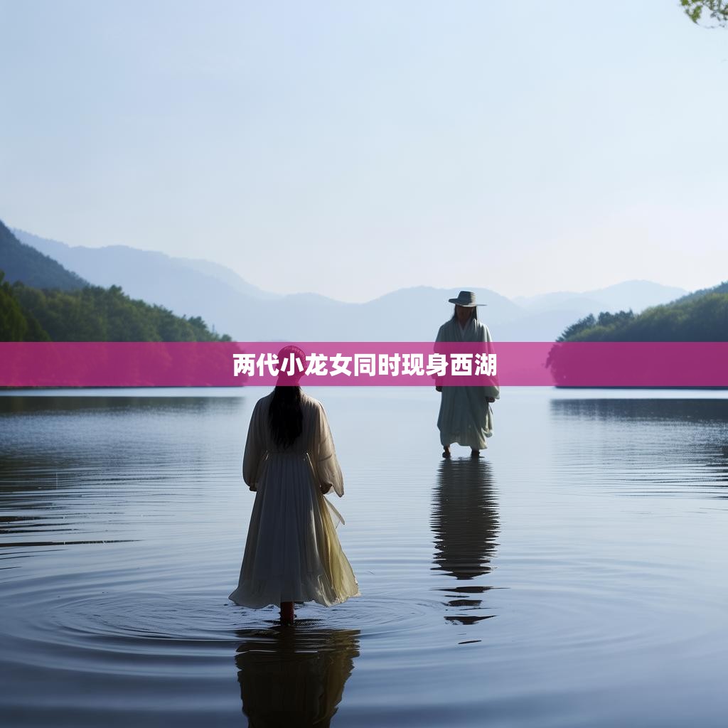 两代小龙女同时现身西湖