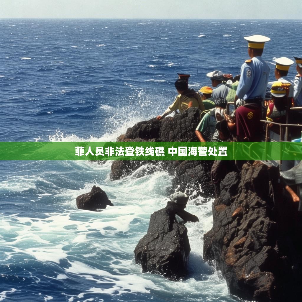 菲人员非法登铁线礁 中国海警果断处置