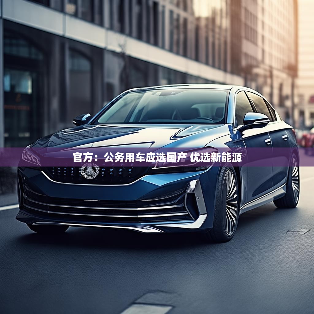 官方倡导：优先选择国产及新能源公务用车