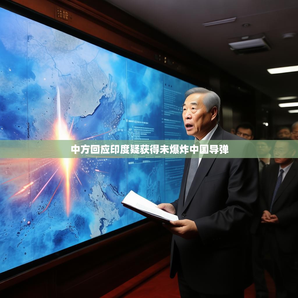 中方回应印度疑获得未爆炸中国制导弹事件