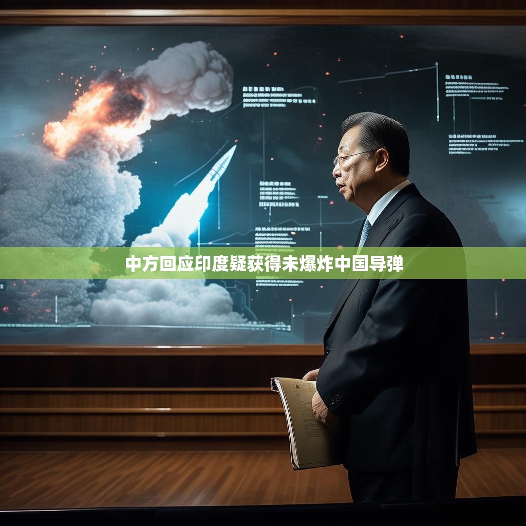 国际社会关注中方回应印度疑获得未爆炸中国制导弹事件