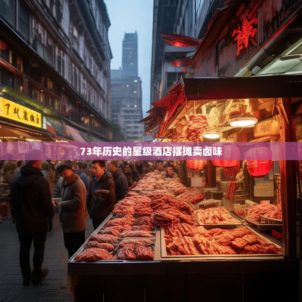 73年历史的星级酒店摆摊卖卤味